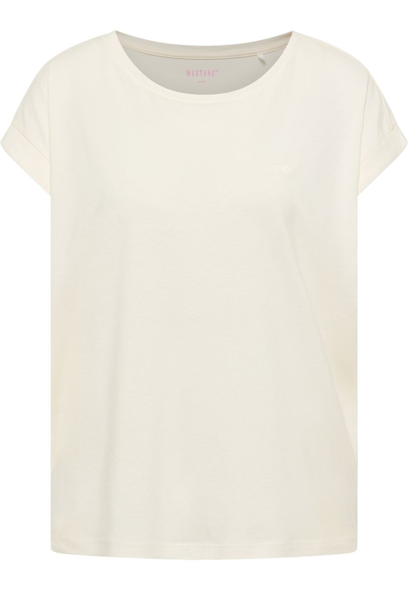 Cleanes T-Shirt aus Lyocell-Mix