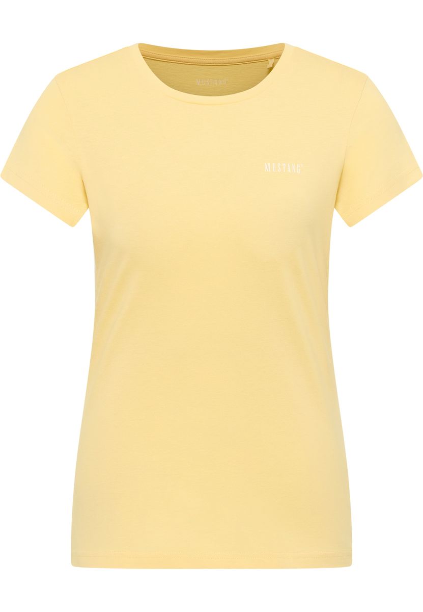 Minimalistisches Logo-Print Bio-Baumwoll-Shirt