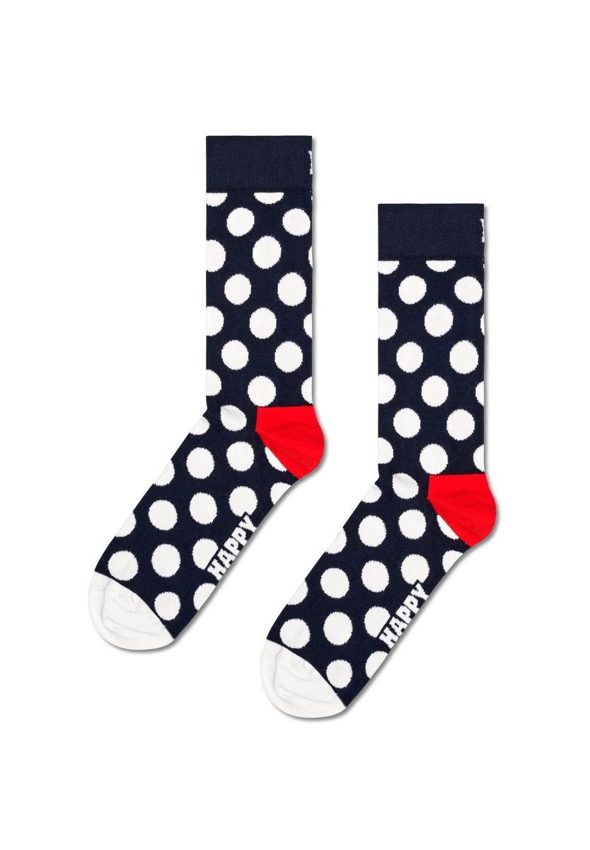 Klassische Punkte- und Streifensocken