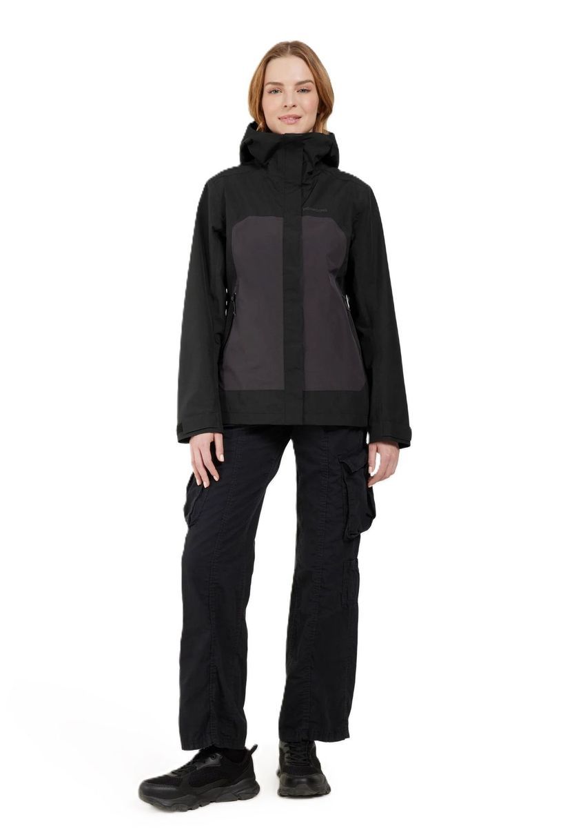 Wasserdichte Outdoor-Jacke mit Kapuze