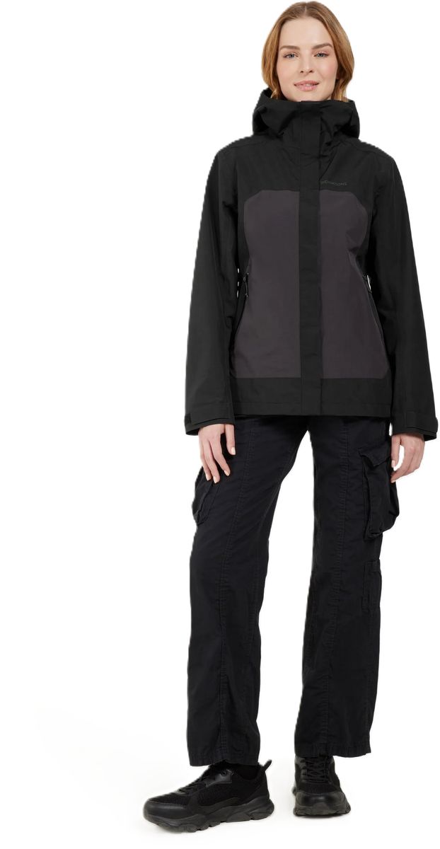 Wasserdichte Outdoor-Jacke mit Kapuze