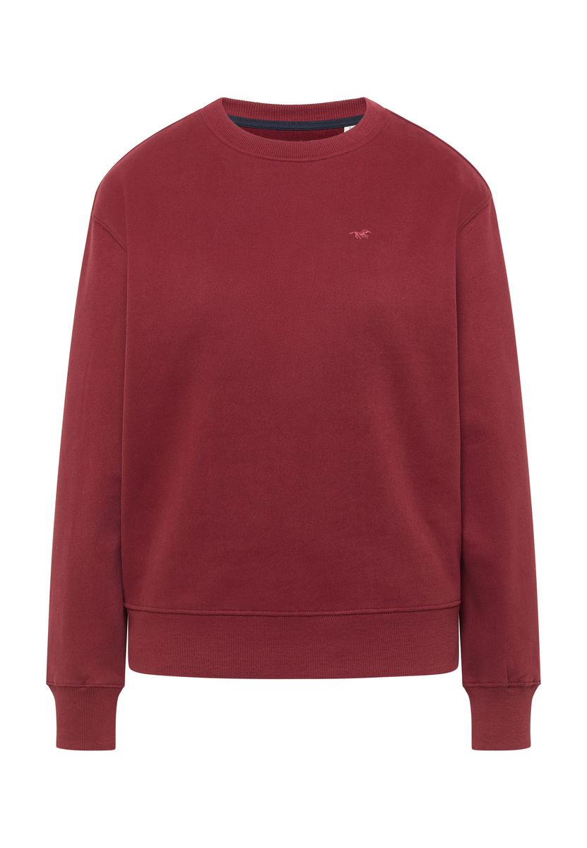 Minimalistisches Baumwoll-Sweatshirt mit Logo