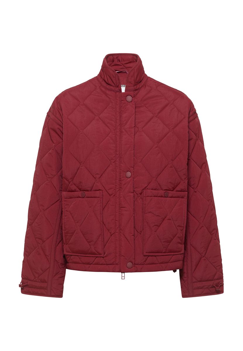 Gesteppte Jacke mit Rautenmuster