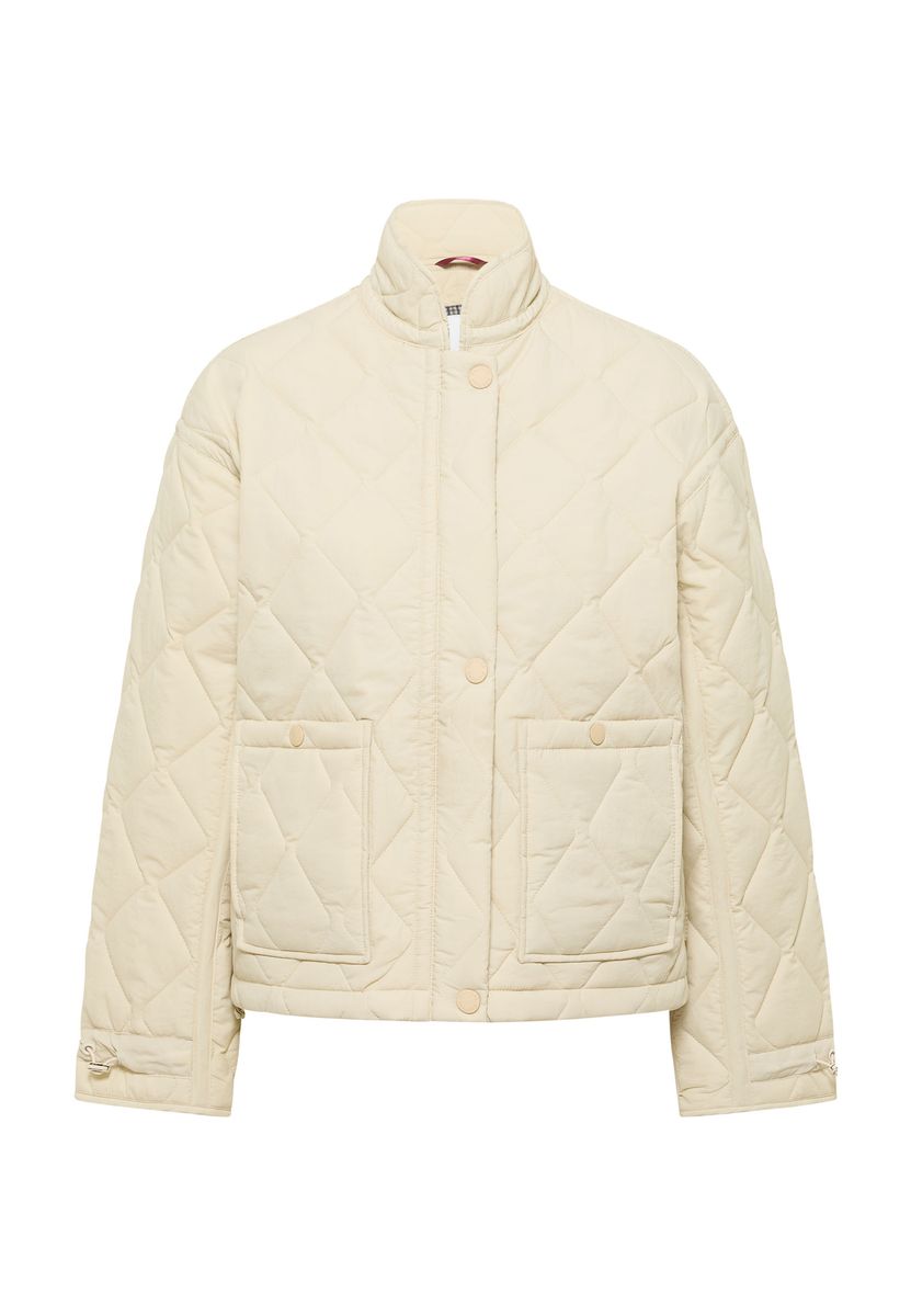 Leichte Steppjacke mit Rautenmuster