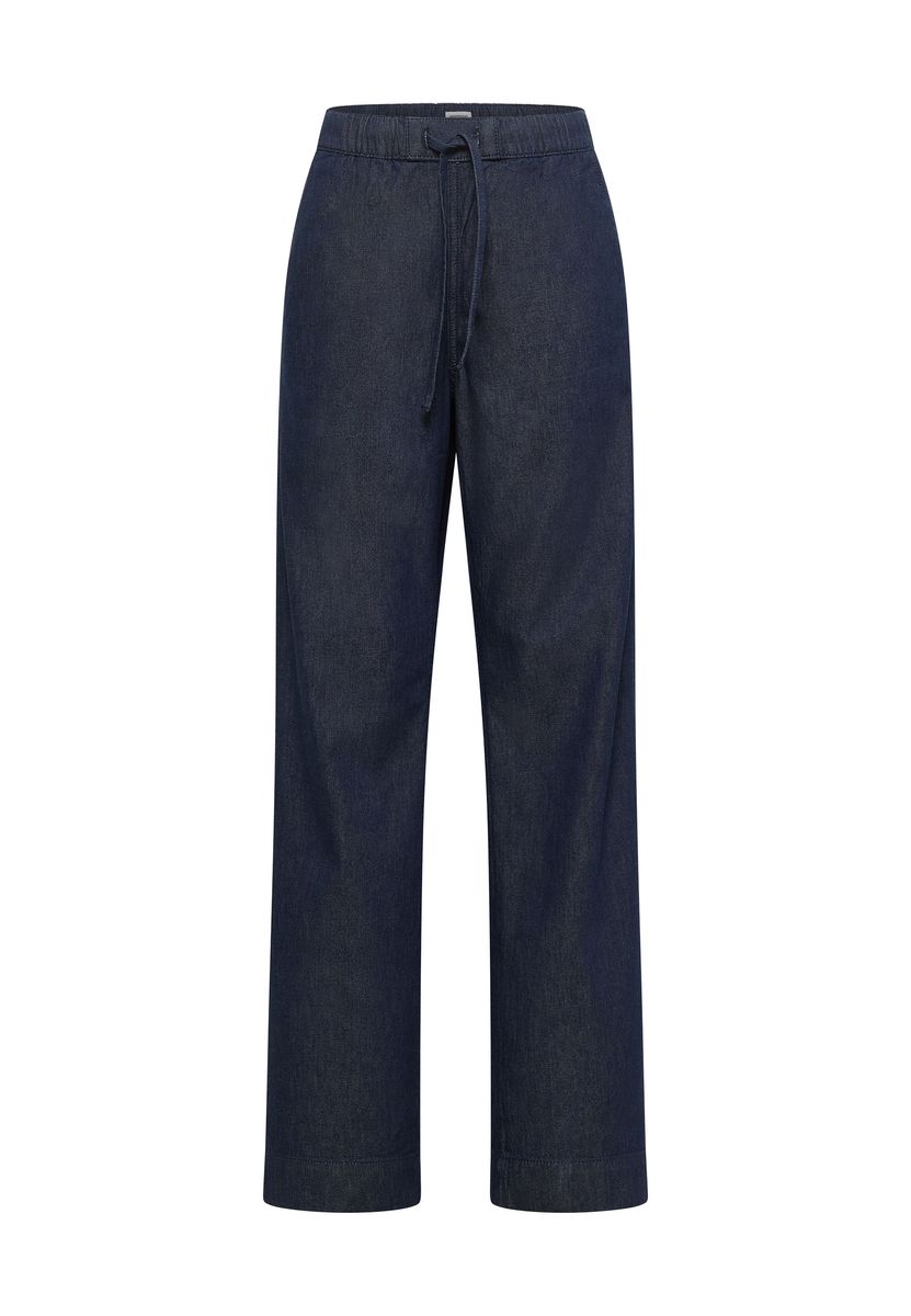 Weit geschnittene Jeans mit Tunnelzug