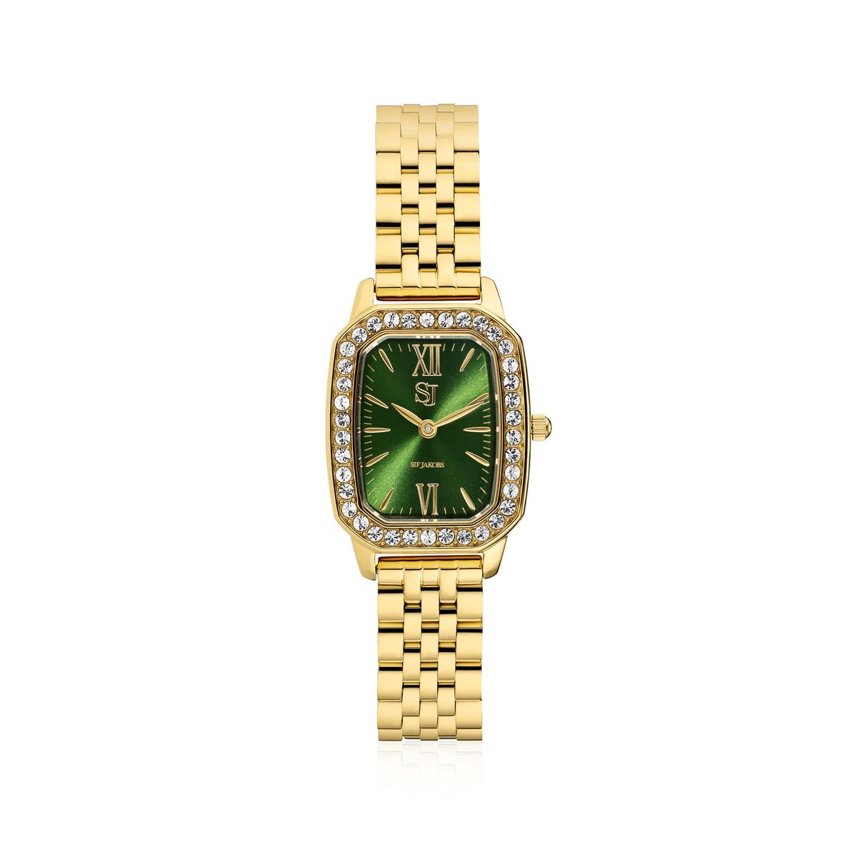 Luciana Verzierte Gliederkette-Uhr