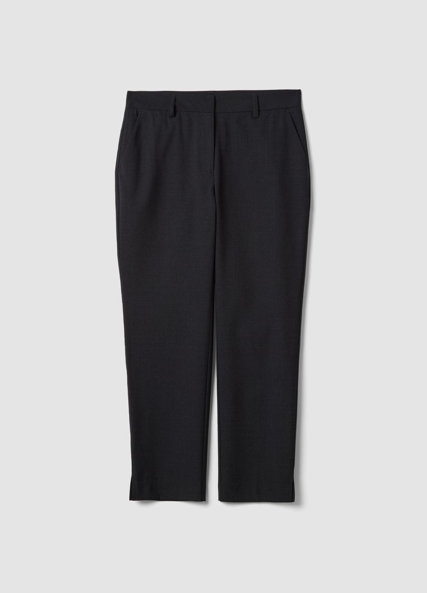 Klassische Slim-Fit Stoffhose