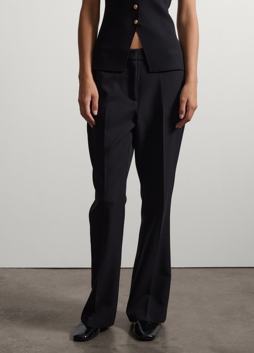 Gerade geschnittene Business-Stoffhose