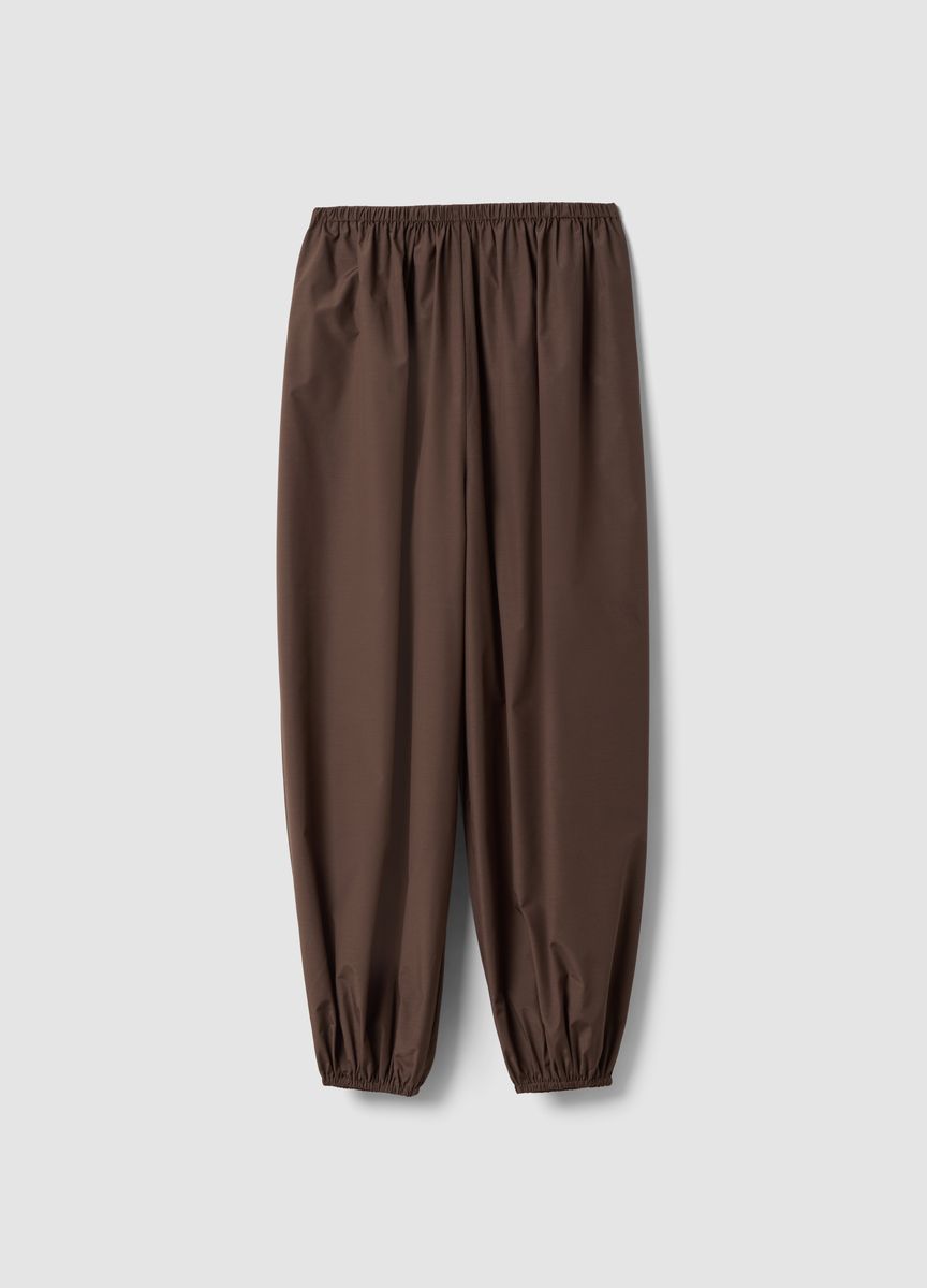 Voluminöse Ballonhose mit Gummizug