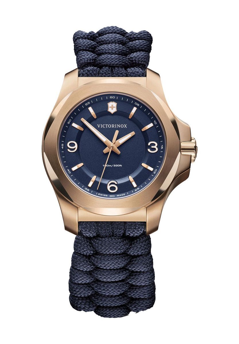 Robuste Luxus-Armbanduhr mit Paracord