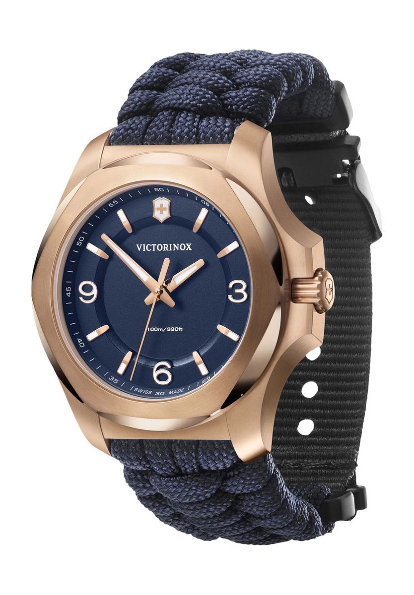 Robuste Luxus-Armbanduhr mit Paracord