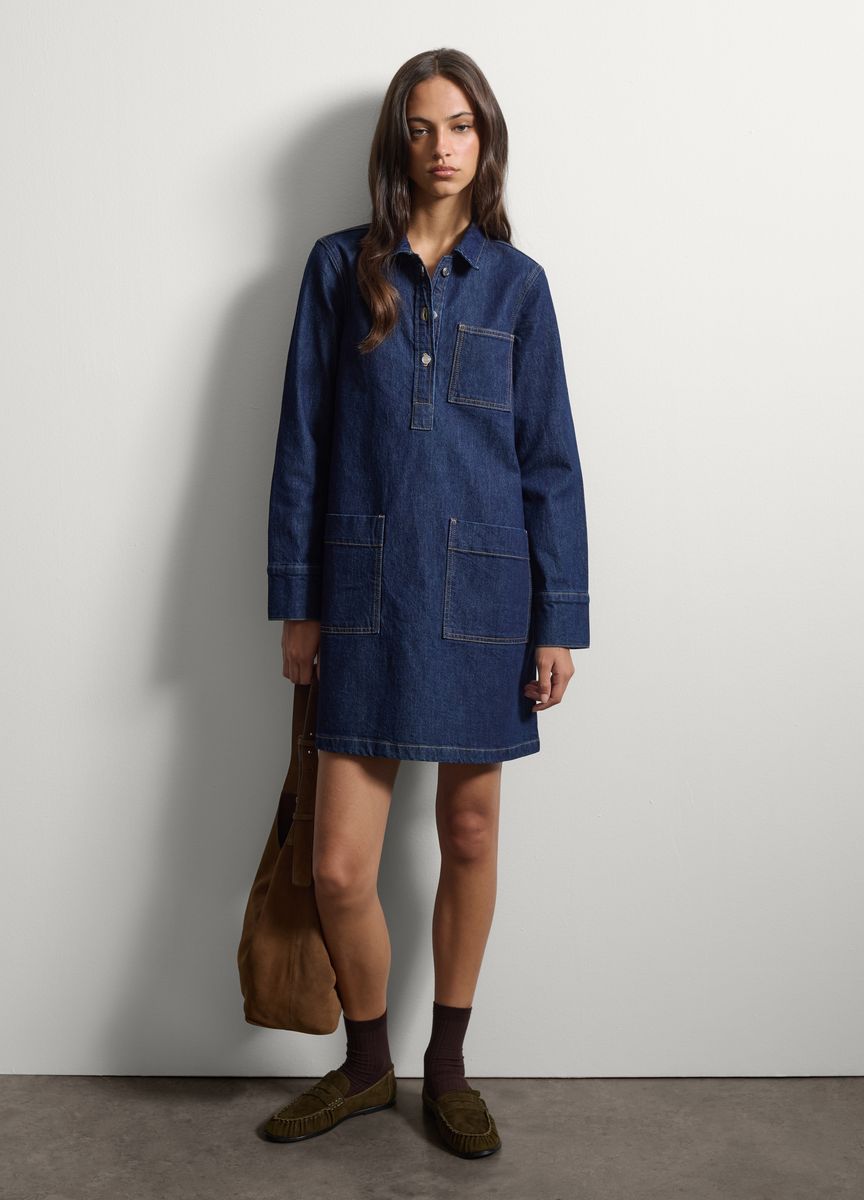 Minimalistische Hobo-Tasche aus Wildleder