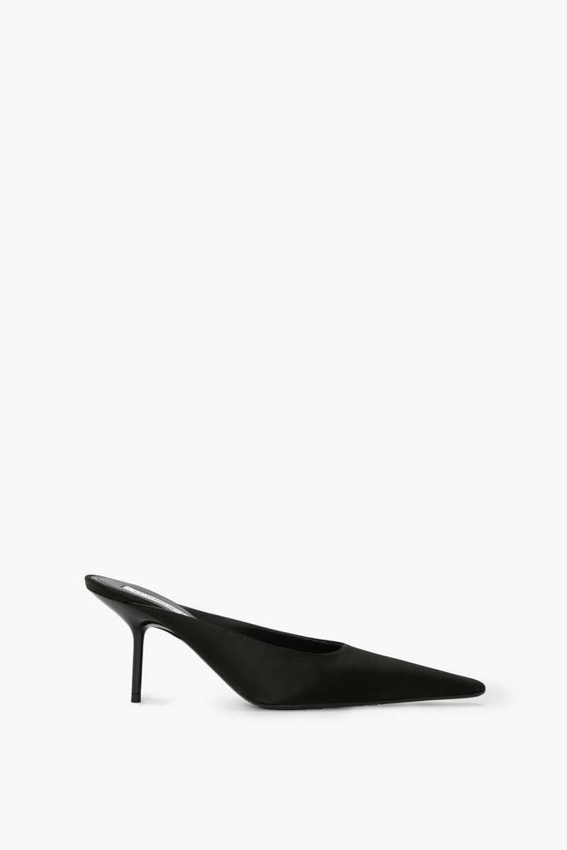 Sloan Stiletto-Mule aus Satin
