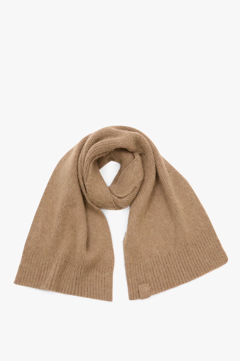 Kuscheliger Strickschal aus Alpakawolle