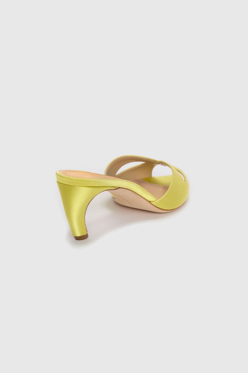Harlow Mask Satin-Mules