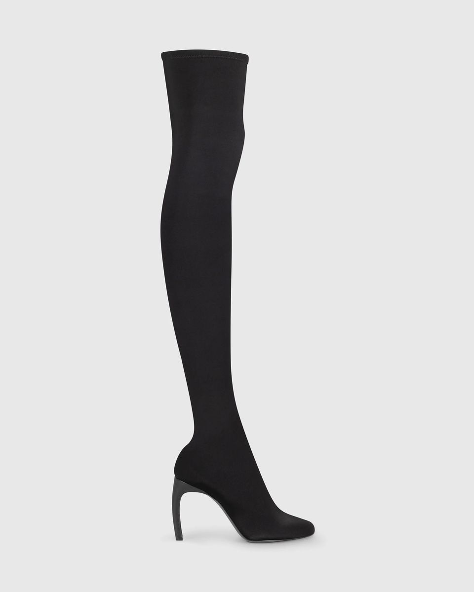 Harlow Thigh-High Stretch-Stiefel