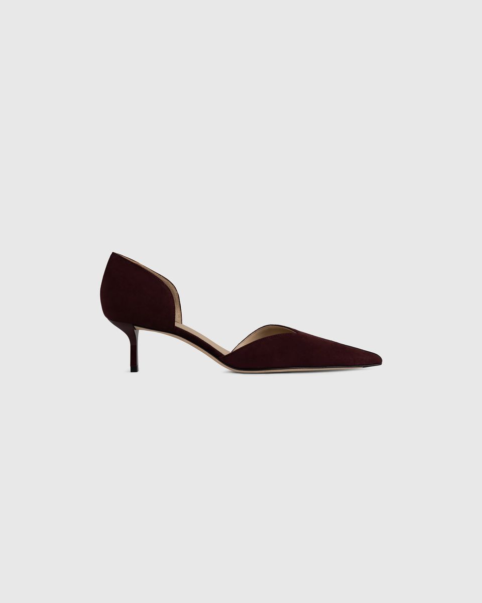 Elegante D'Orsay-Pumps mit spitzer Kappe