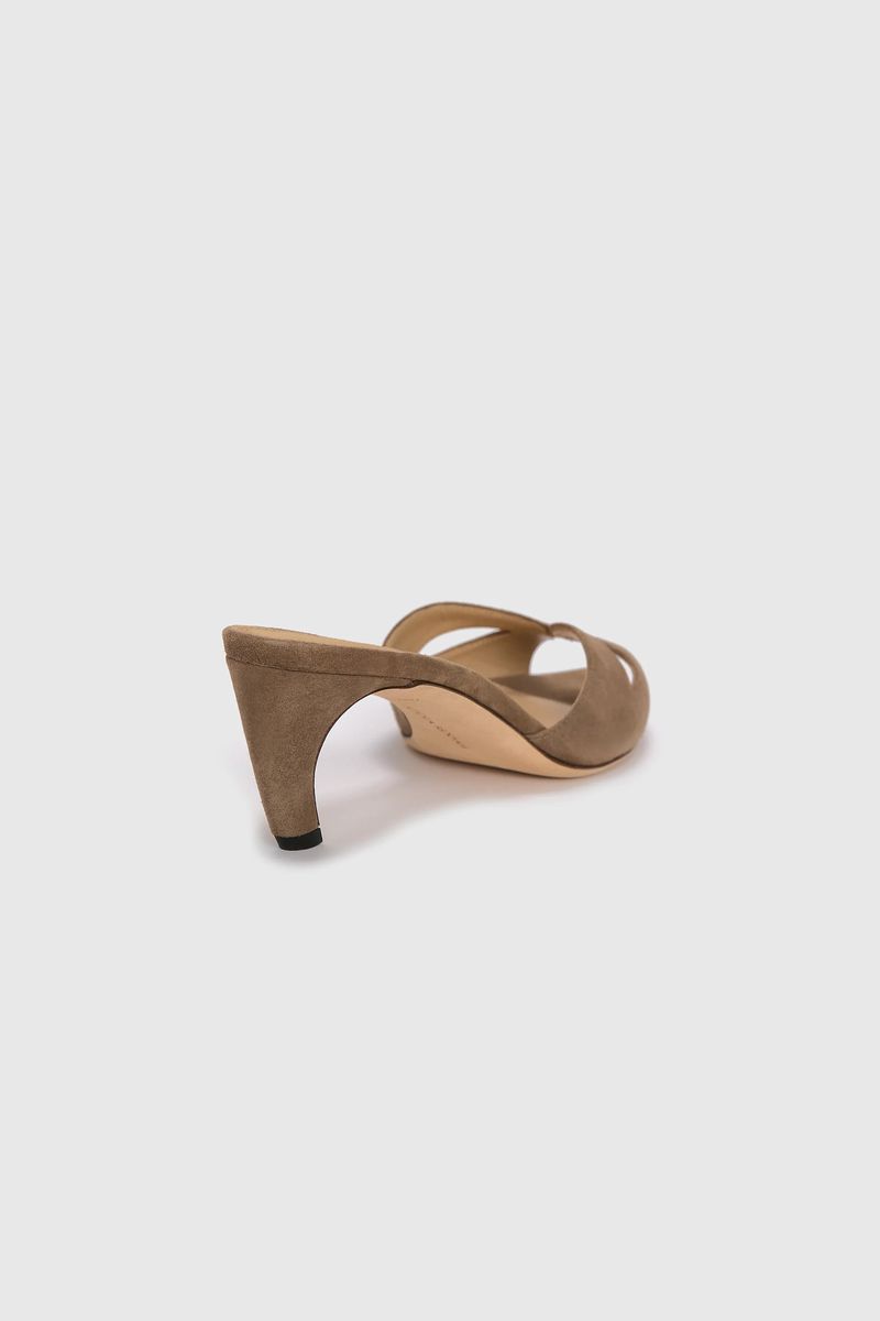 Harlow Mask Suede Pantoletten