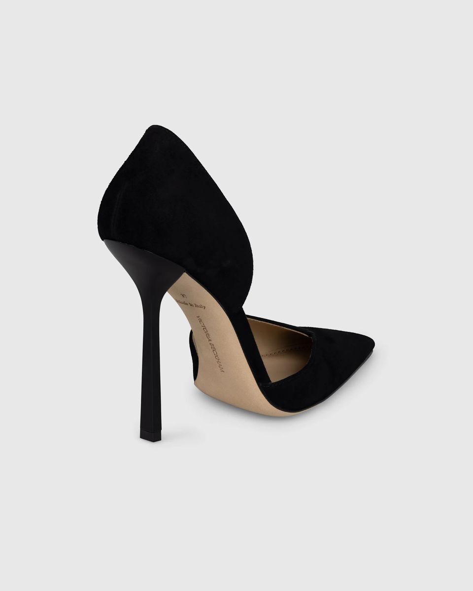 D'Orsay-Pumps aus Wildleder