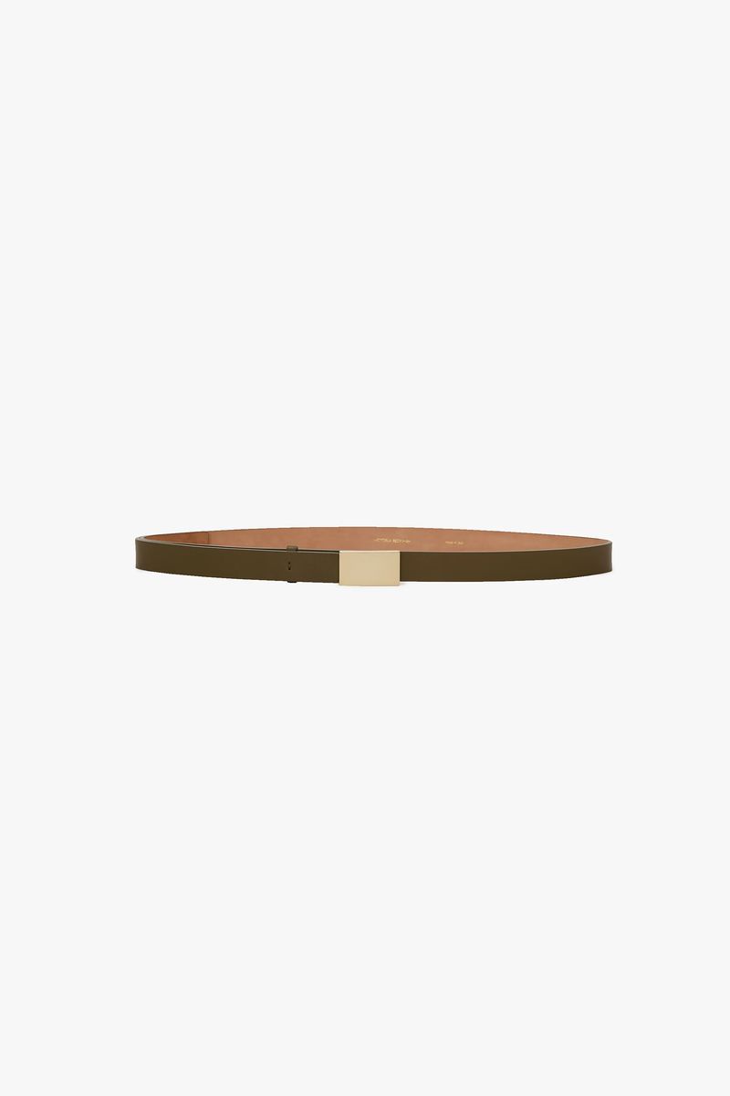 Eleganter Portofino Gürtel mit Spiegelschnalle