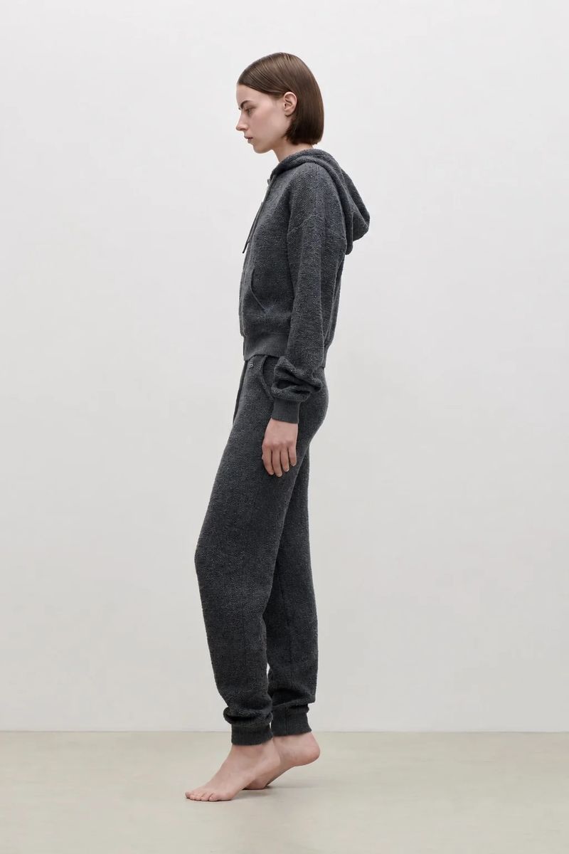 Strick-Jogginghose aus weichem Kaschmir-Mix
