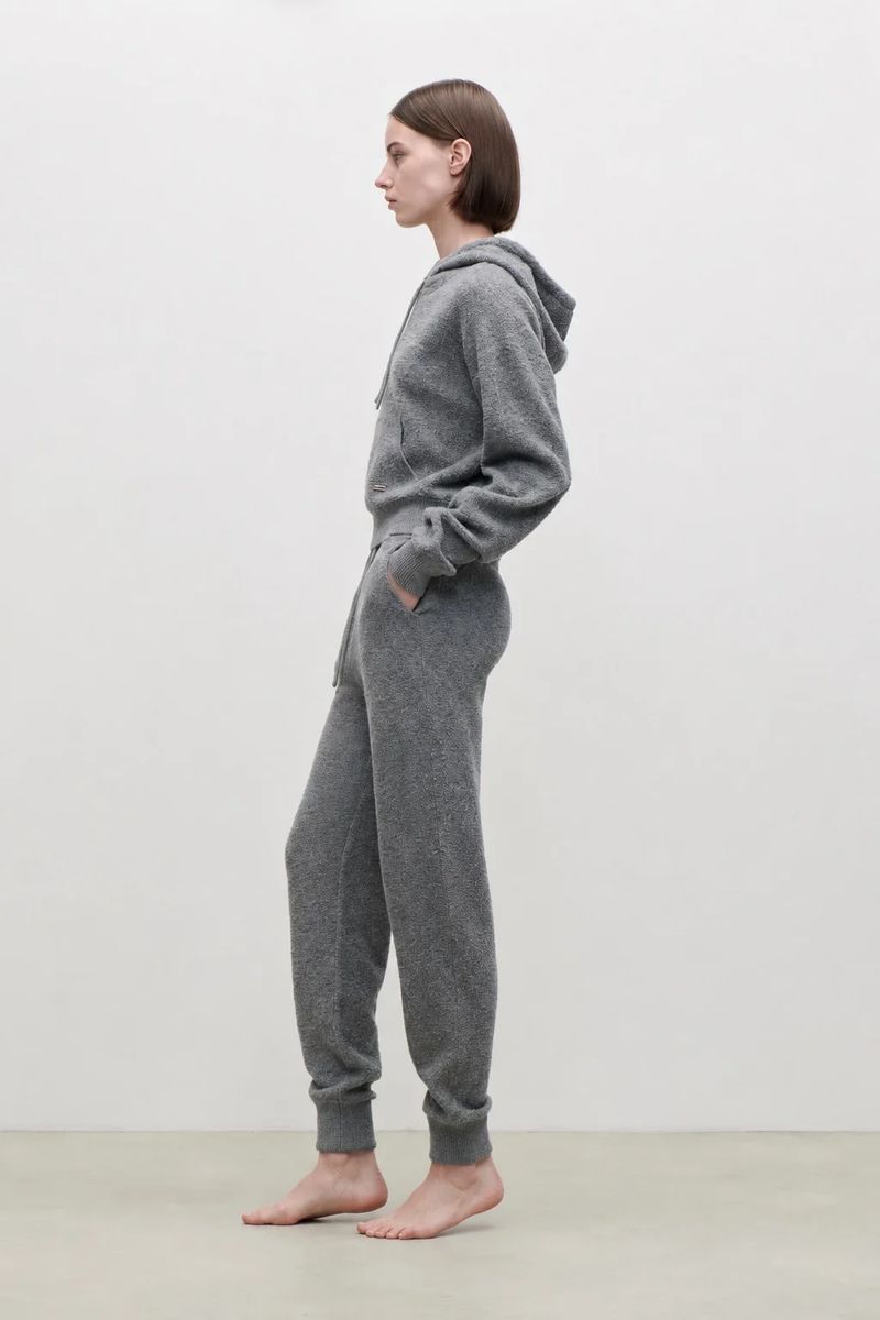 Flauschige Jogginghose aus Kaschmirmischung