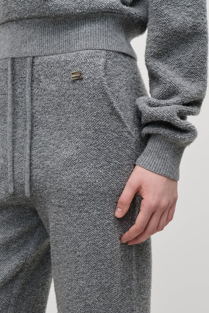 Flauschige Jogginghose aus Kaschmirmischung