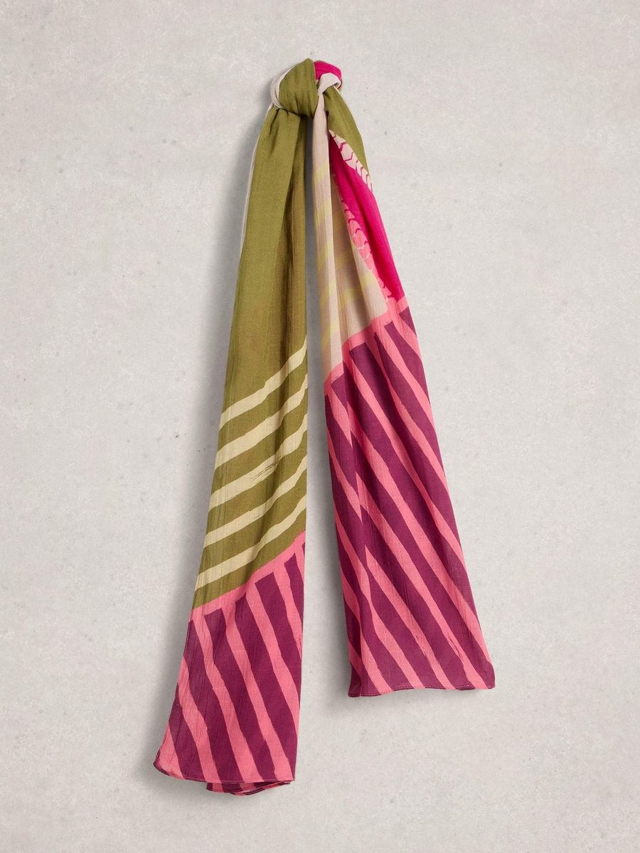 Abstrakt Bedruckter Geometrischer Callie Schal