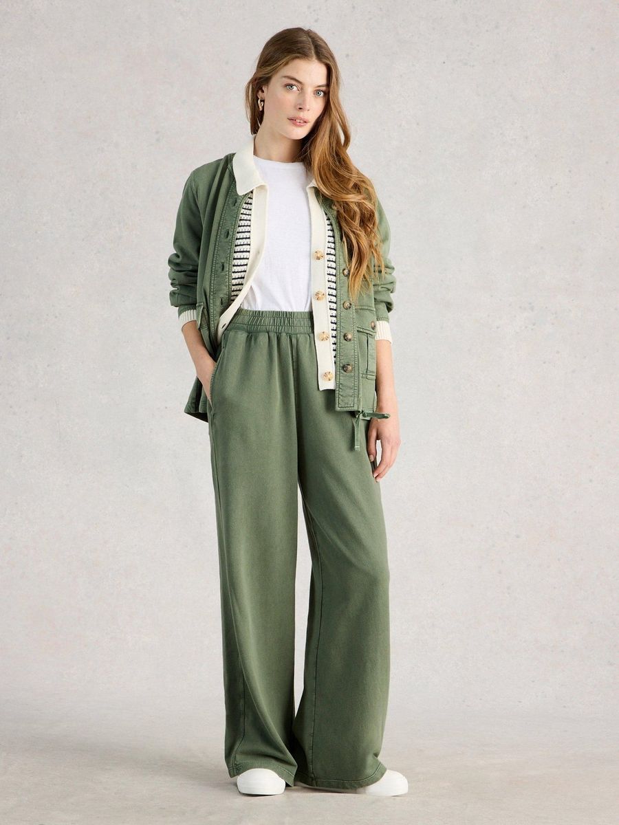 Weite Lounge-Hose aus Baumwolle