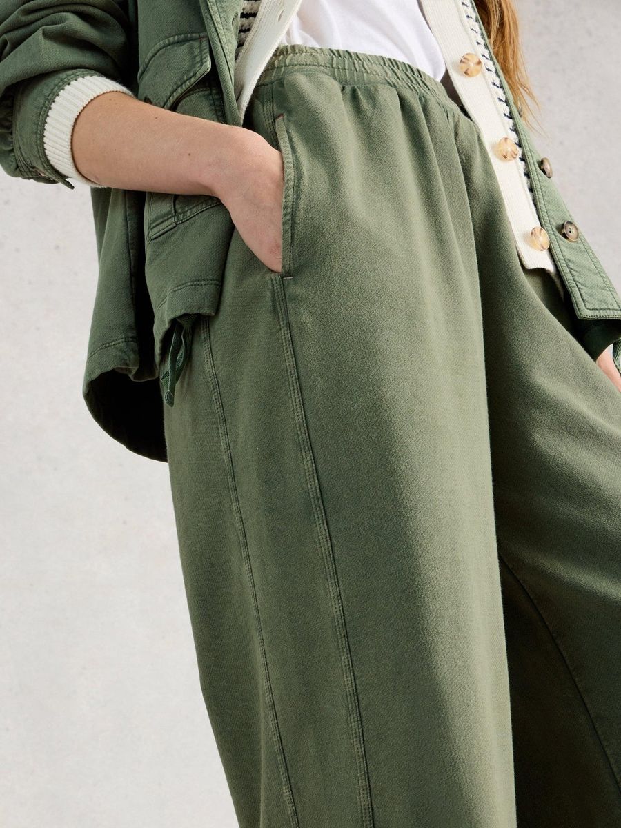 Weite Lounge-Hose aus Baumwolle