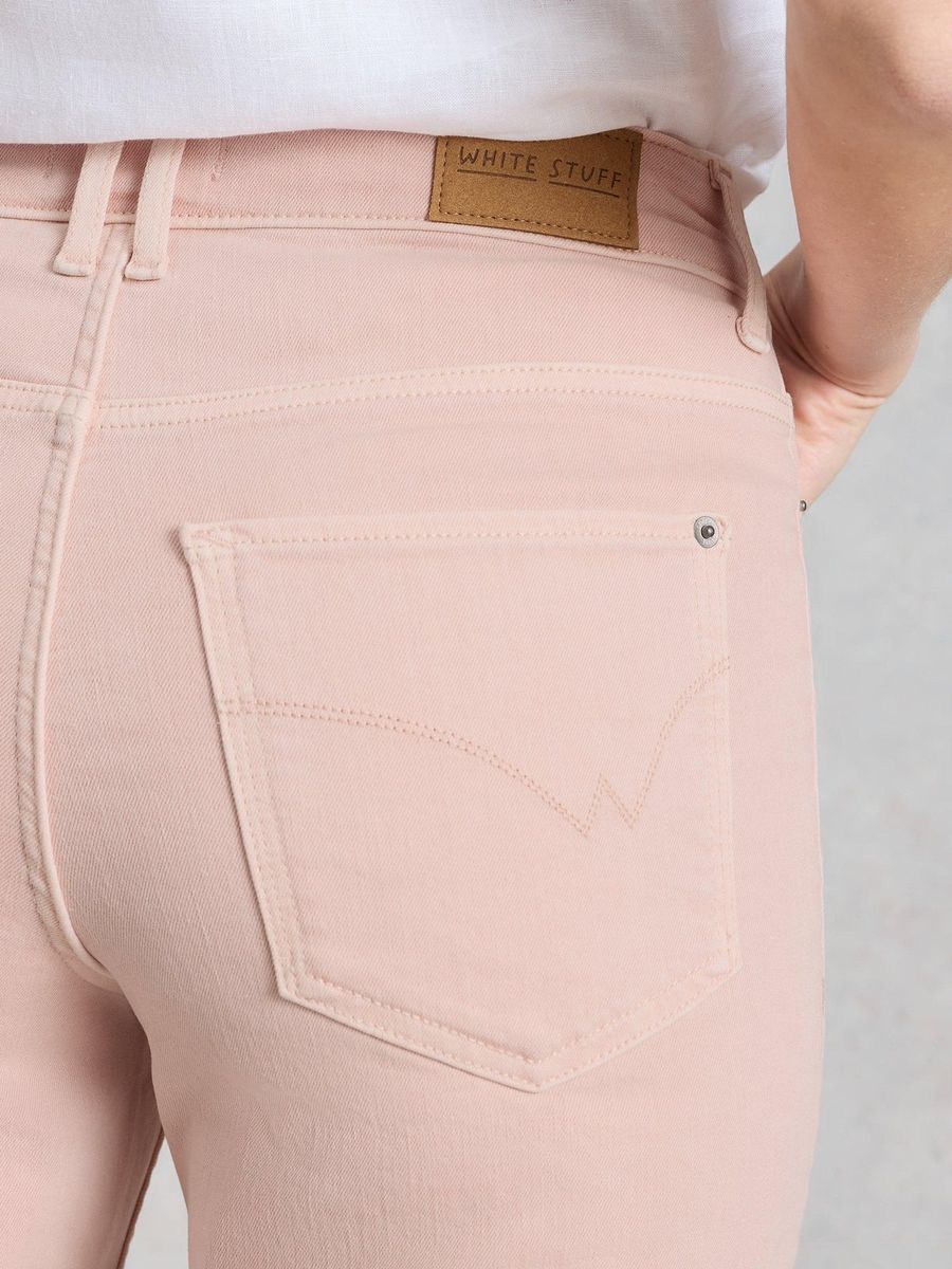 Cropped-Jeans mit geradem Bein