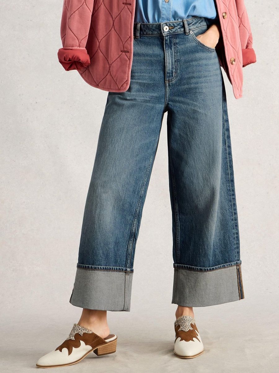 Bailey Jeans mit weitem Bein