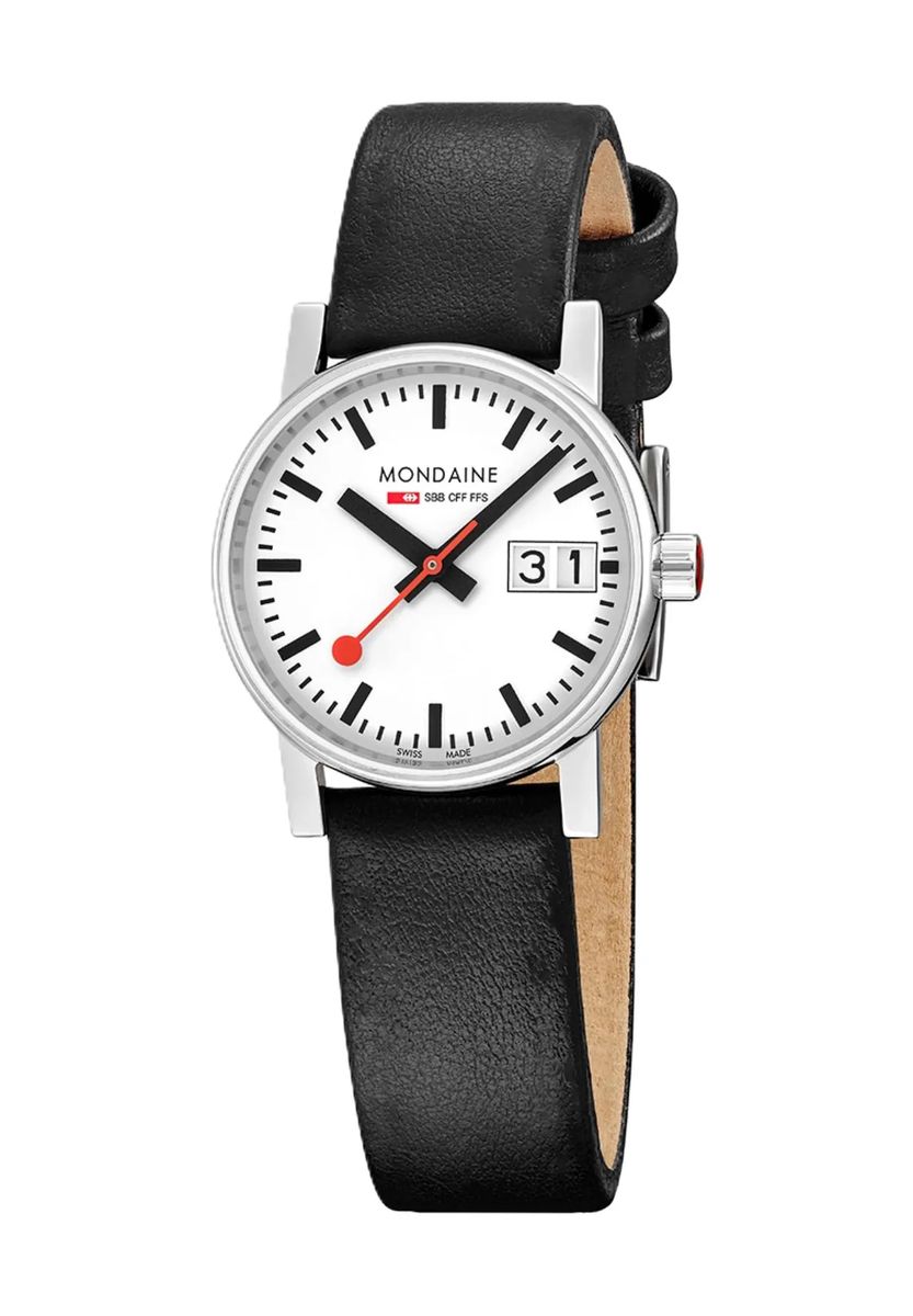 Armbanduhr im ikonischen Bahnhofs-Design