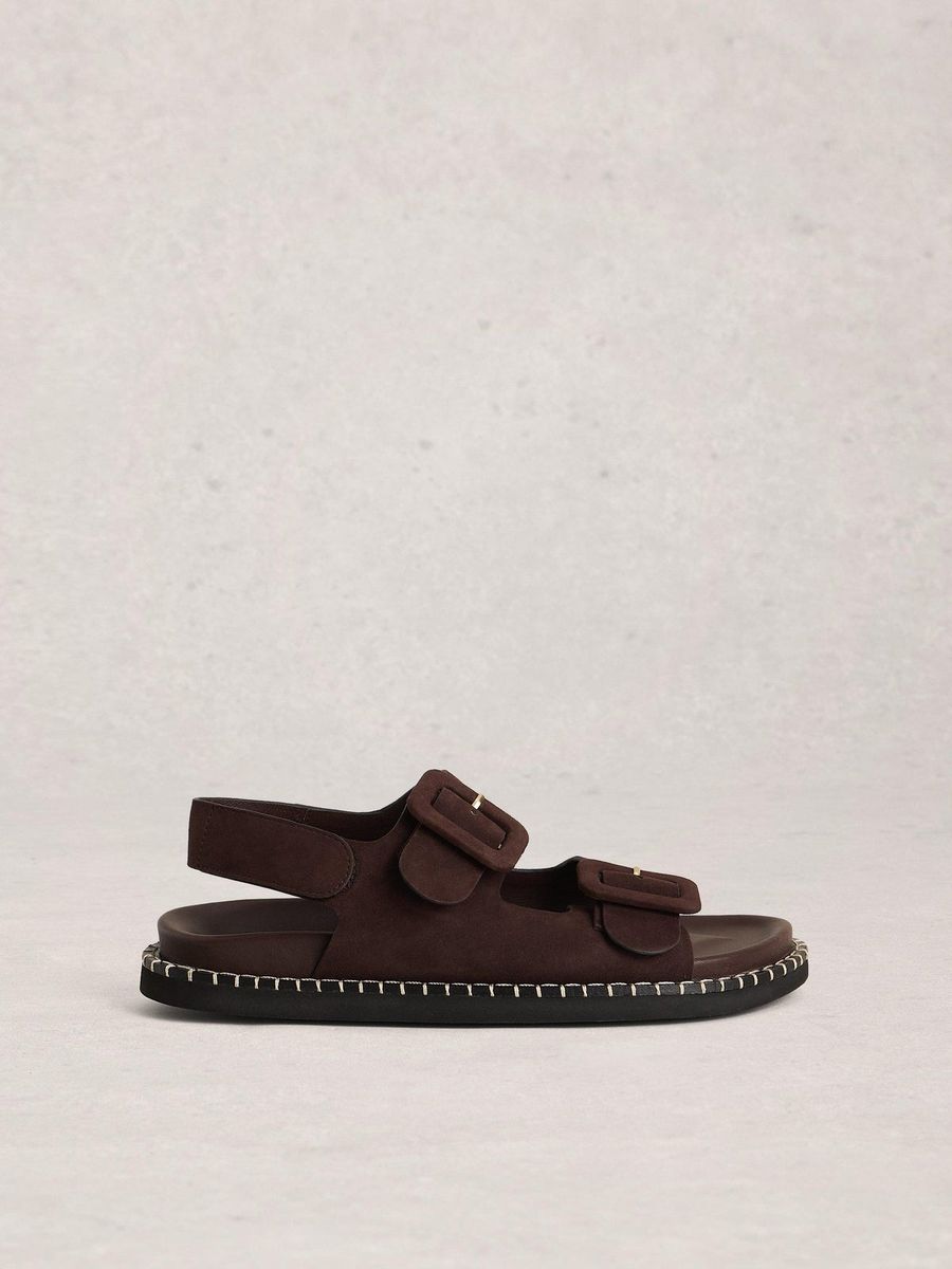 Bailey Wildledersandalen mit Schnallen