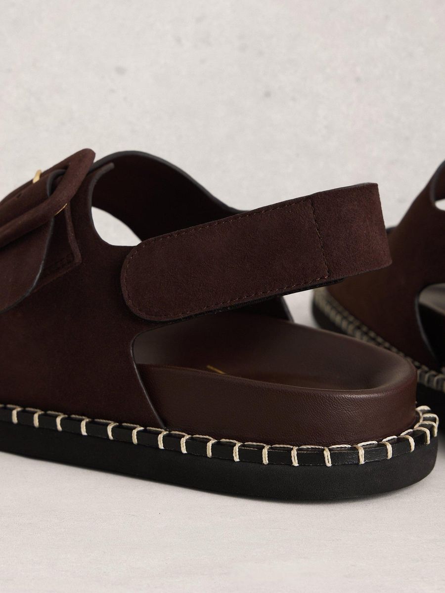 Bailey Wildledersandalen mit Schnallen