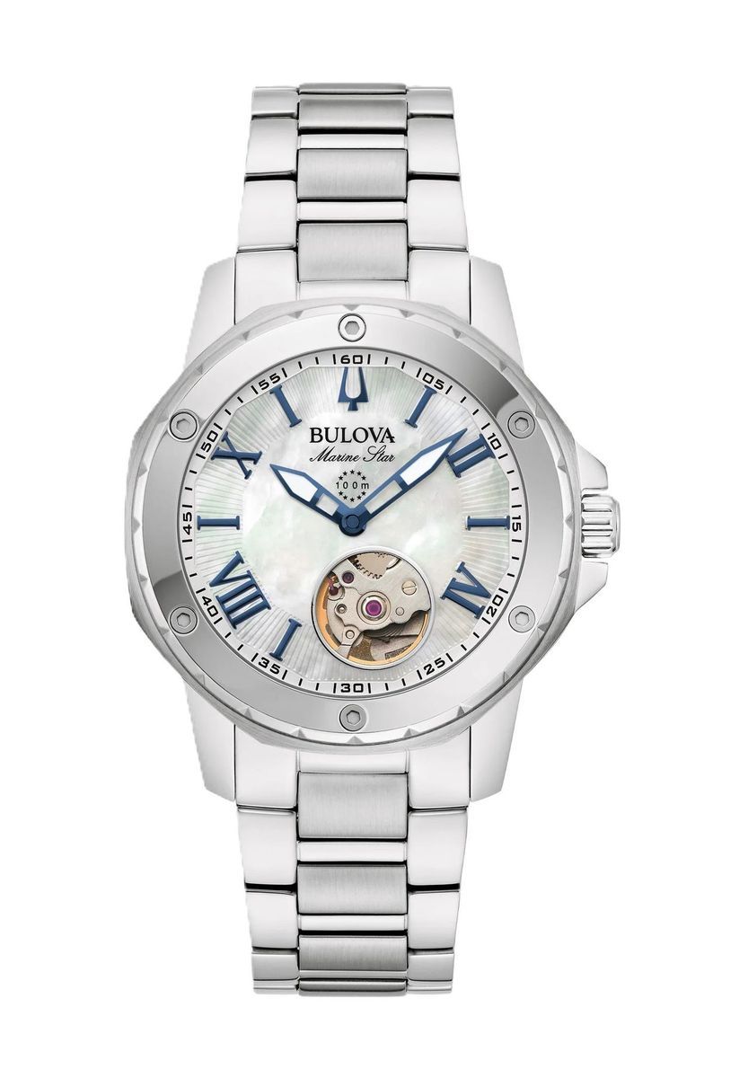 Marine Star Automatik-Armbanduhr mit Perlmutt