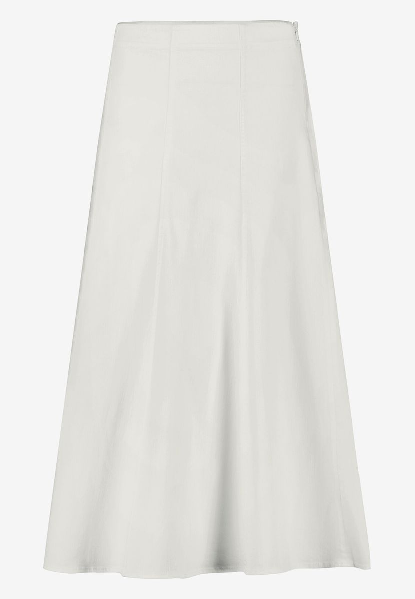 Paneel-Jeansrock in A-Linie Maxi