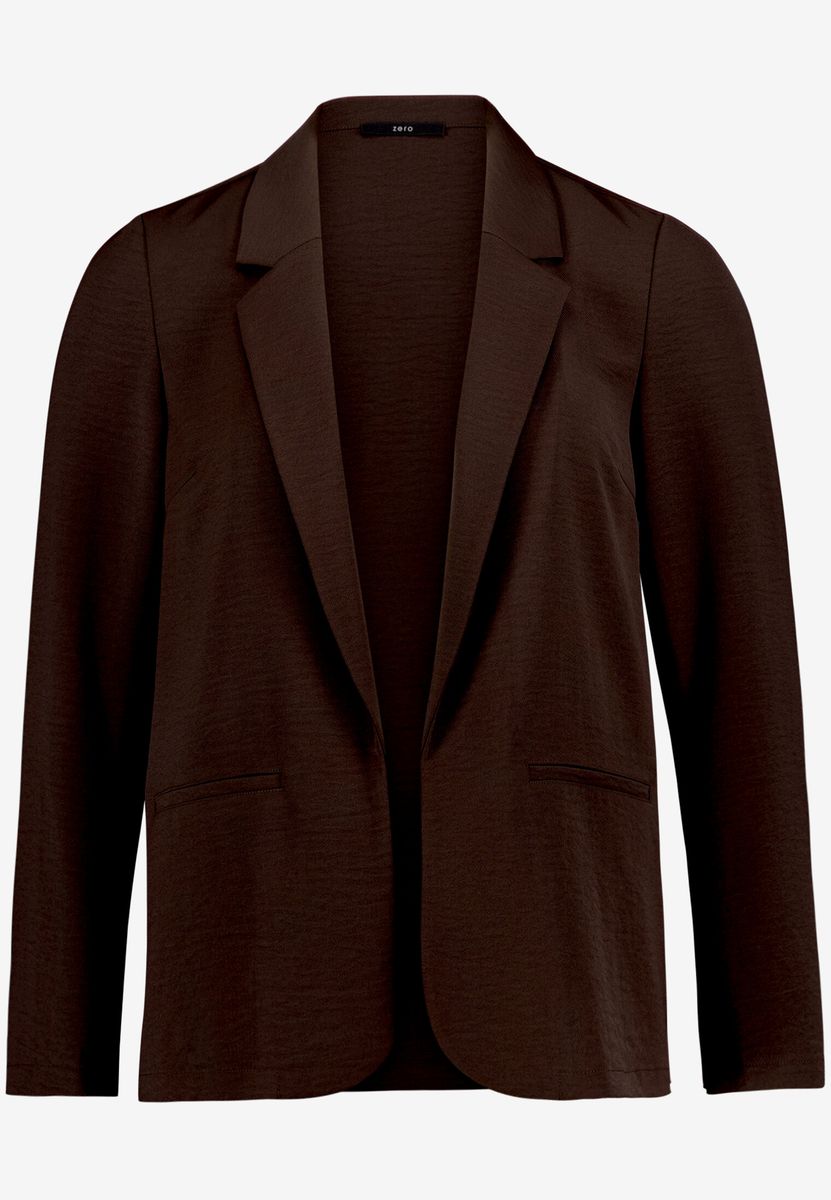 Minimalistischer Longblazer mit offener Front