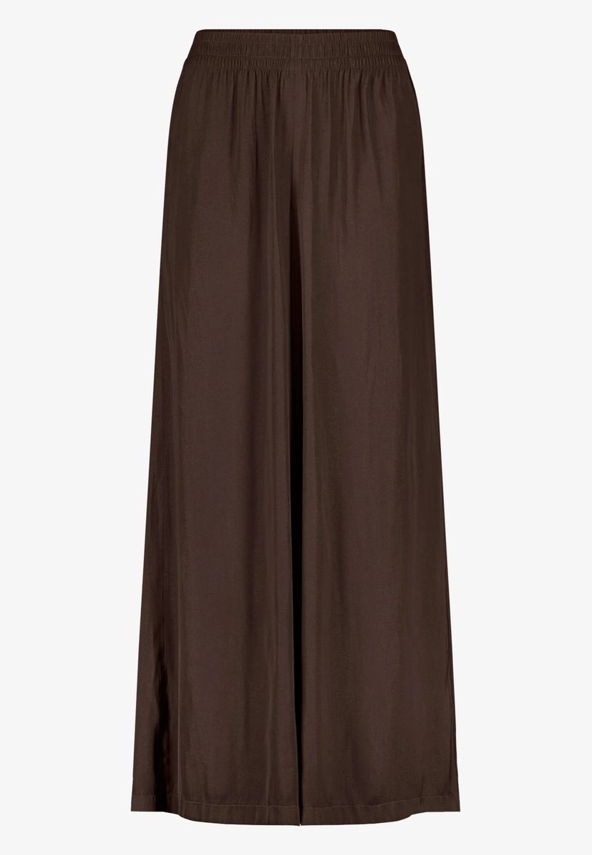 Fließende Palazzo-Hose mit Weitem Bein