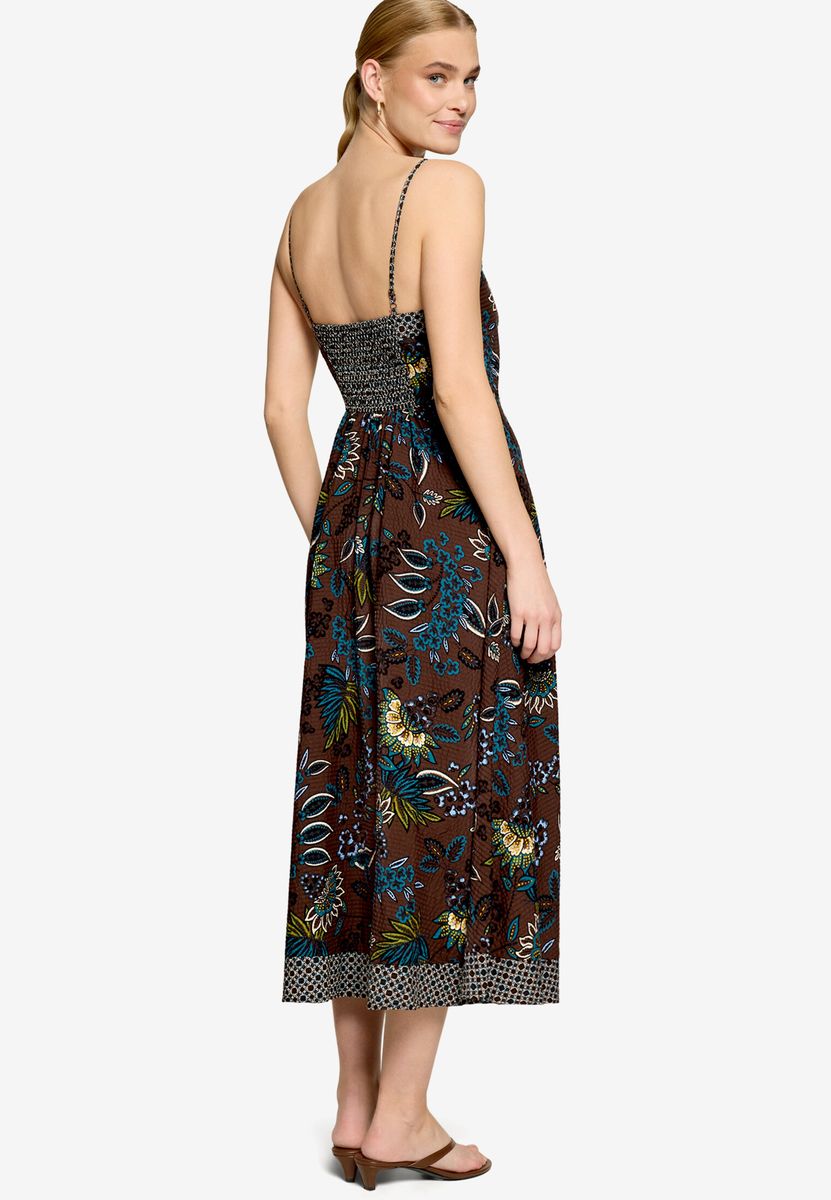 Maxikleid mit Blumenmuster