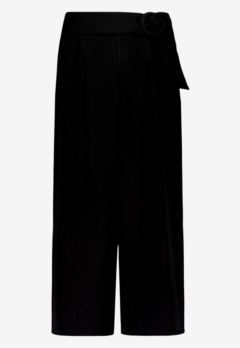 Weite Culotte mit Taillenschnalle