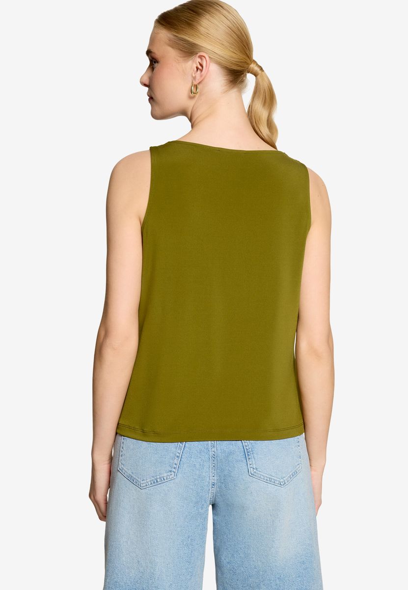 Elegantes Top mit Wasserfallausschnitt