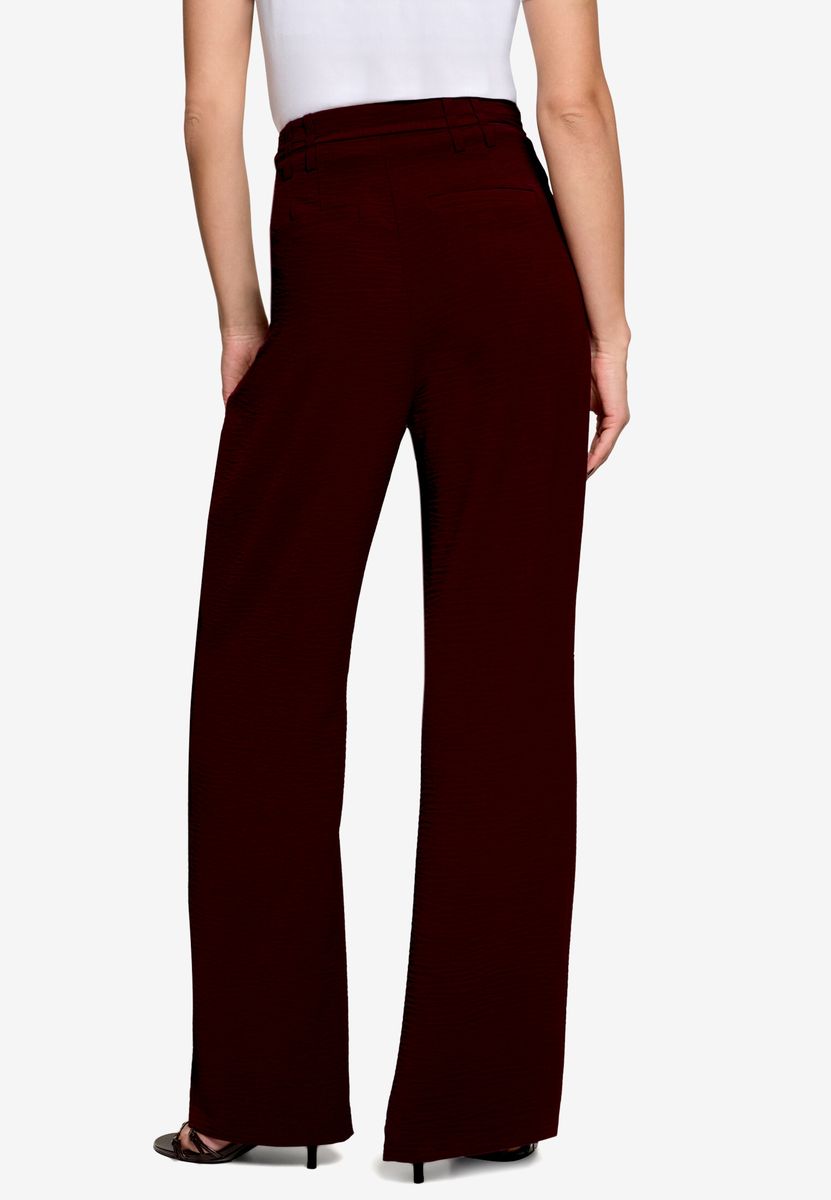 Elegante High-Waist Weitbeinhose