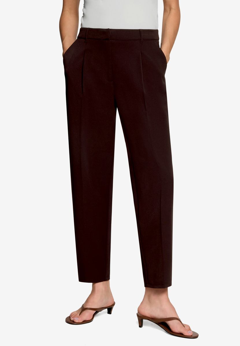 Elegante High-Waist Bundfaltenhose