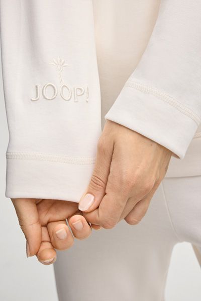 Lockerer Logo-Hoodie aus Baumwoll-Mix