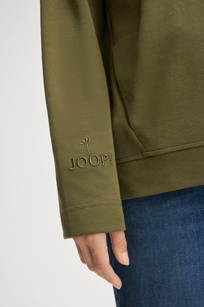 Oversize-Hoodie mit Logo-Ripsbändern