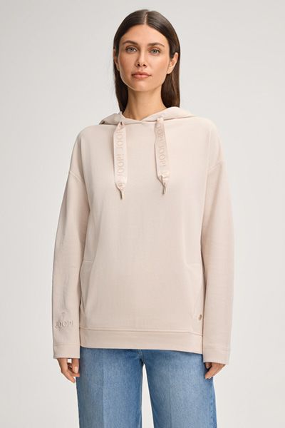 Oversized Hoodie mit Logo-Ripsband