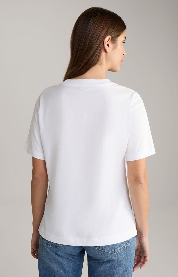 Grafik-T-Shirt mit Strasssteinen