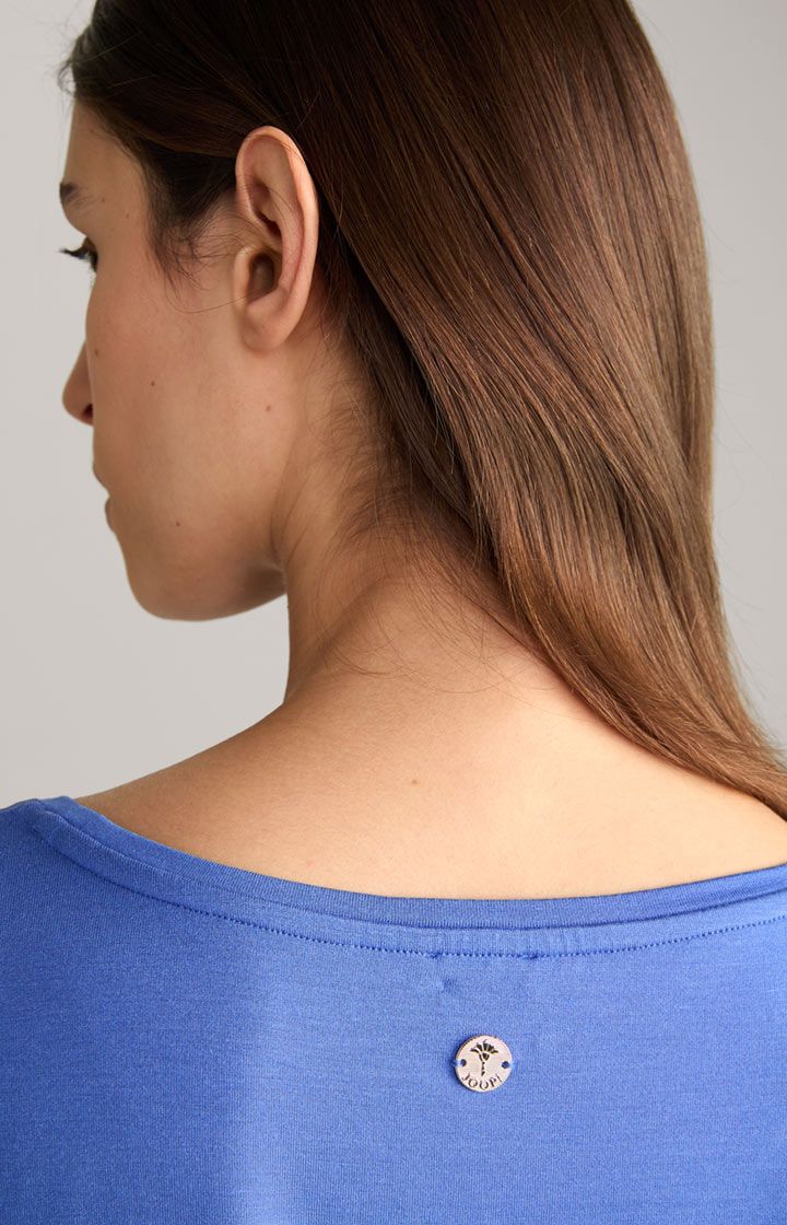 Elegantes Satin-Oberteil mit Jersey-Rückseite