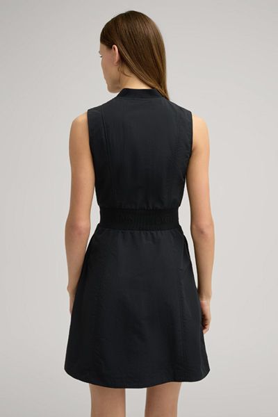 Sportliches Ärmelloses Nylon-Reißverschluss-Kleid